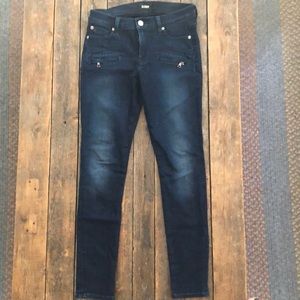 Hudson Dark Blue Skinny Jeans